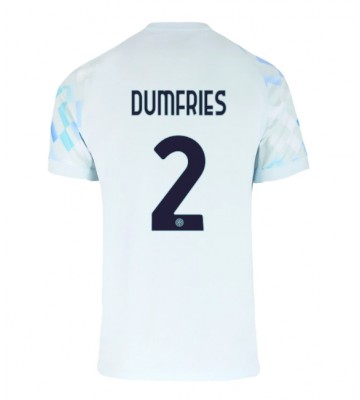 Inter Milan Denzel Dumfries #2 Bortatröja 2025-26 Kortärmad
